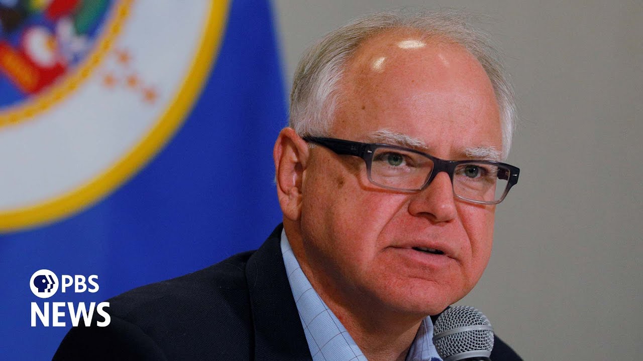 WATCH LIVE: Walz delivers campaign remarks at municipal workers con...